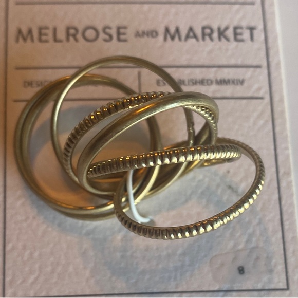 NWT Melrose & Market stacked ring size 8 from Nordstrom Rack - Picture 1 of 5
